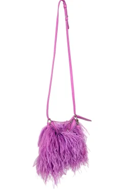 Marques ' Almeida Accessories | FEATHER BAG LILAC