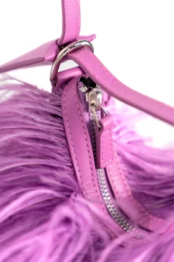 Marques ' Almeida Accessories | FEATHER BAG LILAC