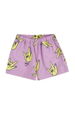 Marques ' Almeida Bottoms | HANDS PRINT BOXER SHORTS LILAC