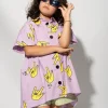 Marques ' Almeida Tops | HANDS PRINT OVERSIZED SHIRT LILAC