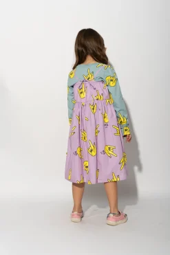 Marques ' Almeida Dresses | HANDS PRINT STRAP DRESS LILAC