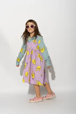 Marques ' Almeida Dresses | HANDS PRINT STRAP DRESS LILAC