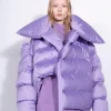 Marques ' Almeida Outerwear | M'A PUFFER JACKET LILAC