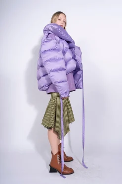 Marques ' Almeida Outerwear | M'A PUFFER JACKET LILAC