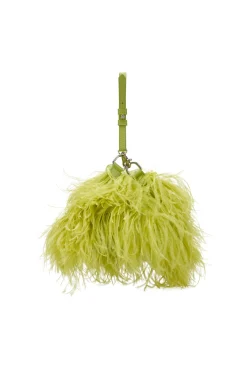 Marques ' Almeida Accessories | FEATHER BAG LIME