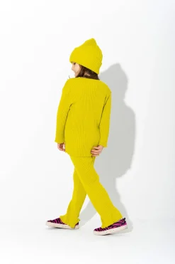 Marques ' Almeida Knitwear | MERINO KNIT BEANIE LIME