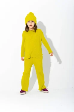 Marques ' Almeida Knitwear | Bottoms | MERINO KNIT TROUSERS LIME