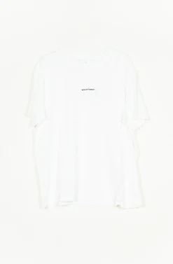 Marques ' Almeida Tops | MARQUES'ALMEIDA EMBROIDERED T-SHIRT WHITE