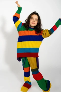 Marques ' Almeida Knitwear | Tops | MERINO STRIPED JUMPER MULTICOLOUR