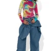 Marques ' Almeida Bottoms | Denim | MID BELTED BOYFRIEND JEANS BLUE