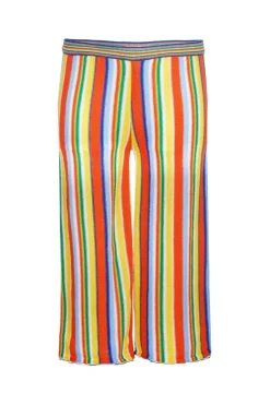 Marques ' Almeida Knitwear | Bottoms | MULTI STRIPE KNIT TROUSERS MULTICOLOUR