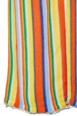 Marques ' Almeida Knitwear | Bottoms | MULTI STRIPE KNIT TROUSERS MULTICOLOUR