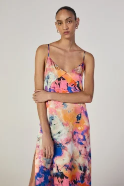 Marques ' Almeida Dresses | M'a X Everlane | SLIP DRESS MULTICOLOUR