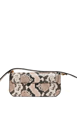 Marques ' Almeida Accessories | NATURAL SNAKE PRINT CLUTCH BAG MULTICOLOUR