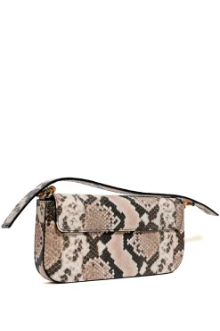 Marques ' Almeida Accessories | NATURAL SNAKE PRINT CLUTCH BAG MULTICOLOUR