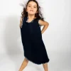 Marques ' Almeida Dresses | DENIM SLEEVELESS DRESS NAVY