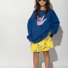 Marques ' Almeida Tops | HAND PRINT SWEATSHIRT NAVY