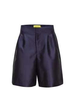 Marques ' Almeida Bottoms | Bottoms | SKATER SHORTS NAVY