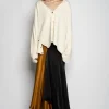 Marques ' Almeida Tops | Tops | MERINO DECONSTRUCTED CARDIGAN OFF-WHITE