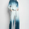 Marques ' Almeida Bottoms | Denim | OMBRE DENIM BOYFRIEND JEANS WITH BELTS BLUE