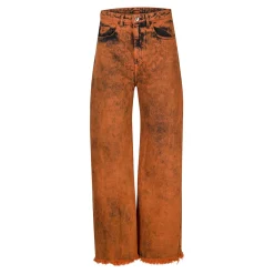 Marques ' Almeida Denim | Bottoms | DENIM BOYFRIEND TROUSERS ORANGE