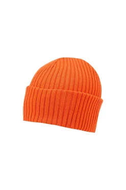 Marques ' Almeida Accessories | Knitwear | MERINO KNIT BEANIE ORANGE