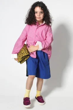 Marques ' Almeida Tops | AND WHITE STRIPED LOOSE SHIRT PINK