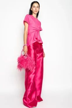 Marques ' Almeida Bottoms | Bottoms | PINK BOYFRIEND TROUSERS BRIGHTPINK