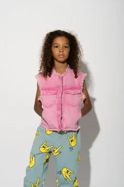 Marques ' Almeida Outerwear | COLLARLESS VEST PINK