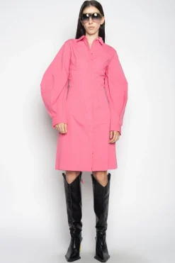 Marques ' Almeida Dresses | Dresses | CORSET FITTED DRESS PINK