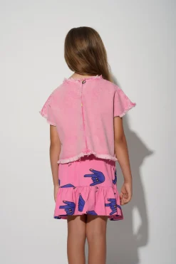 Marques ' Almeida Tops | CROP TOP PINK