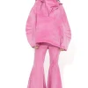 Marques ' Almeida Bottoms | Denim | EXTREME FLARES TROUSERS PINK