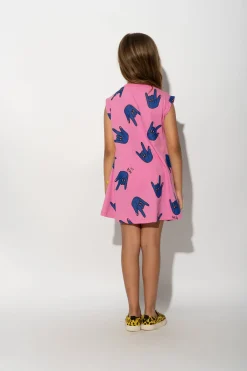 Marques ' Almeida Jersey | Dresses | HANDS PRINT T-SHIRT DRESS PINK