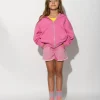 Marques ' Almeida Outerwear | JACKET WITH EMBROIDERED LOGO PINK