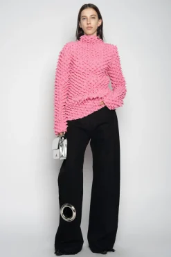 Marques ' Almeida Tops | Tops | SPIKE TOP PINK
