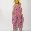 Marques ' Almeida Bottoms | SQUIGGLE PRINT BALLOON JUMPSUIT PINK