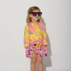 Marques ' Almeida Swimwear | Jersey | SQUIGGLE PRINT SWIM SHORT PINK