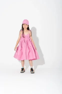 Marques ' Almeida Dresses | STRAPPY GATHERED DRESS PINK
