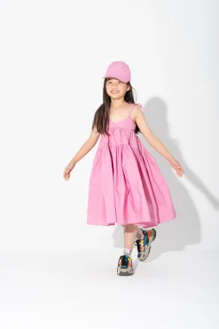 Marques ' Almeida Dresses | STRAPPY GATHERED DRESS PINK