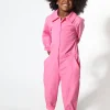 Marques ' Almeida Bottoms | PINK WORKWEAR JUMPSUIT BRIGHTPINK
