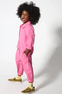 Marques ' Almeida Bottoms | PINK WORKWEAR JUMPSUIT BRIGHTPINK