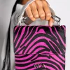 Marques ' Almeida Accessories | PINK ZEBRA PRINT MINI CHAIN M'A BAG