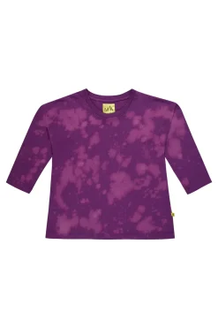 Marques ' Almeida Jersey | Tops | PURPLE AND SPLATTERED LONG SLEEVE TOP PINK