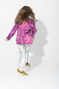 Marques ' Almeida Jersey | Tops | PURPLE AND SPLATTERED LONG SLEEVE TOP PINK
