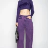 Marques ' Almeida Denim | Bottoms | BOYFRIEND TROUSERS PURPLE