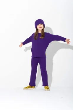 Marques ' Almeida Knitwear | MERINO KNIT BEANIE PURPLE