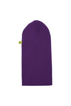 Marques ' Almeida Knitwear | MERINO KNIT BEANIE PURPLE