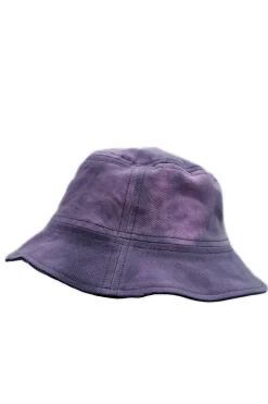 Marques ' Almeida Accessories | Denim | TIE DYE BUCKET HAT PURPLE