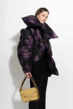 Marques ' Almeida Outerwear | PURPLE TIE DYE M'A PUFFER JACKET MULTICOLOUR