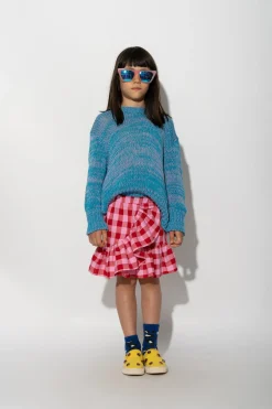 Marques ' Almeida Bottoms | RED AND PINK GINGHAM SHORT SKIRT MULTICOLOUR